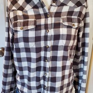 Jachs Girlfriend snap up flannel